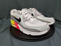Nike Air Max 90 GS ‚Gradient Cassette‘ Sneakers White Size 7Y DISPLAY NEW NO BOX