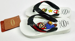 Children’s Mario Havaianas Flip Flops Sandals Shoe Size 9