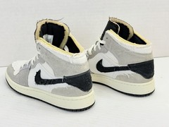 Air Jordan 1 Mid SE Craft Inside Out GS 4Y Cement Grey FD9091-002