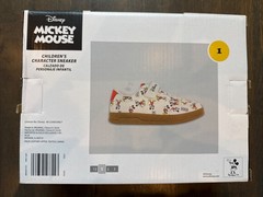 2026 Aldi Disney Mickey Mouse Children’s Sneaker Size 1 NIB
