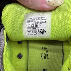 Converse Chuck Taylor All Star Mids Junior 6 Neon Sneakers Skate Grunge Kids