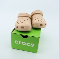 Crocs Classic Clog Kids Size J6 Shitake Tan New In Box EUR 38-39