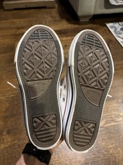 MINT Converse All Star Low Top Shoes Unisex Kids Sz 13 White
