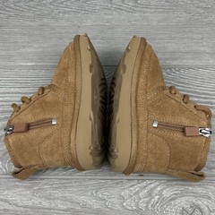 UGG Neumel II Boots Chestnut Brown Chukka Suede Zip Toddler Size 7