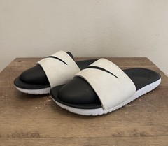 Nike Kids Kawa Slide Sandal Little Kid White/Black 819352-100 Size 5Y See Desc