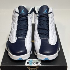 Jordan 13 White Obsidian Powder Blue Grade School Size 6.5Y YouthEU39 DJ3003-144