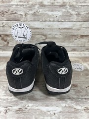 Kids Size 5Y Heelys Split Skater Casual Shoes Black Glitter