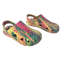 Totes Everywear Kids Kids Splash and Play Clog Multi Color Slip On Shoes Sz 13-1