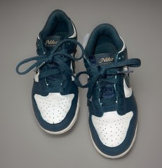 Navy Blue Dunks Low Boys Basketball, 13C, Preowned, FB9108-301