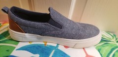 OLD NAVY DENIM CANVAS SLIP ON SIZE 13.0 – UNISEX