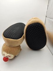 Rudolph the Red Nosed Reindeer PLUSH CHRISTMAS SLIPPERS Toddler Baby Kids Sz 5/6