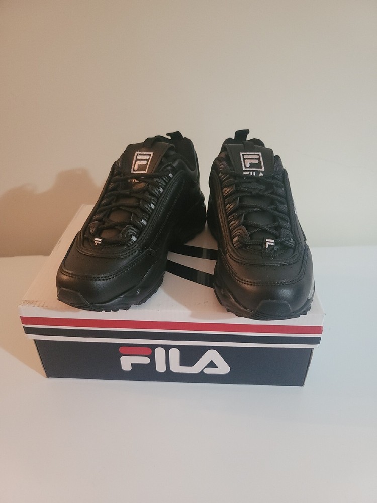 Fila Kids Disruptor II X Ray Tracer Training Shoes 119 White/Fuscia US Size 3.5