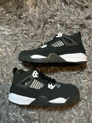 *B-Grade* Nike Jordan 4 Retro (PS) White Thunder FV4537-001 Youth Size 13C Shoes
