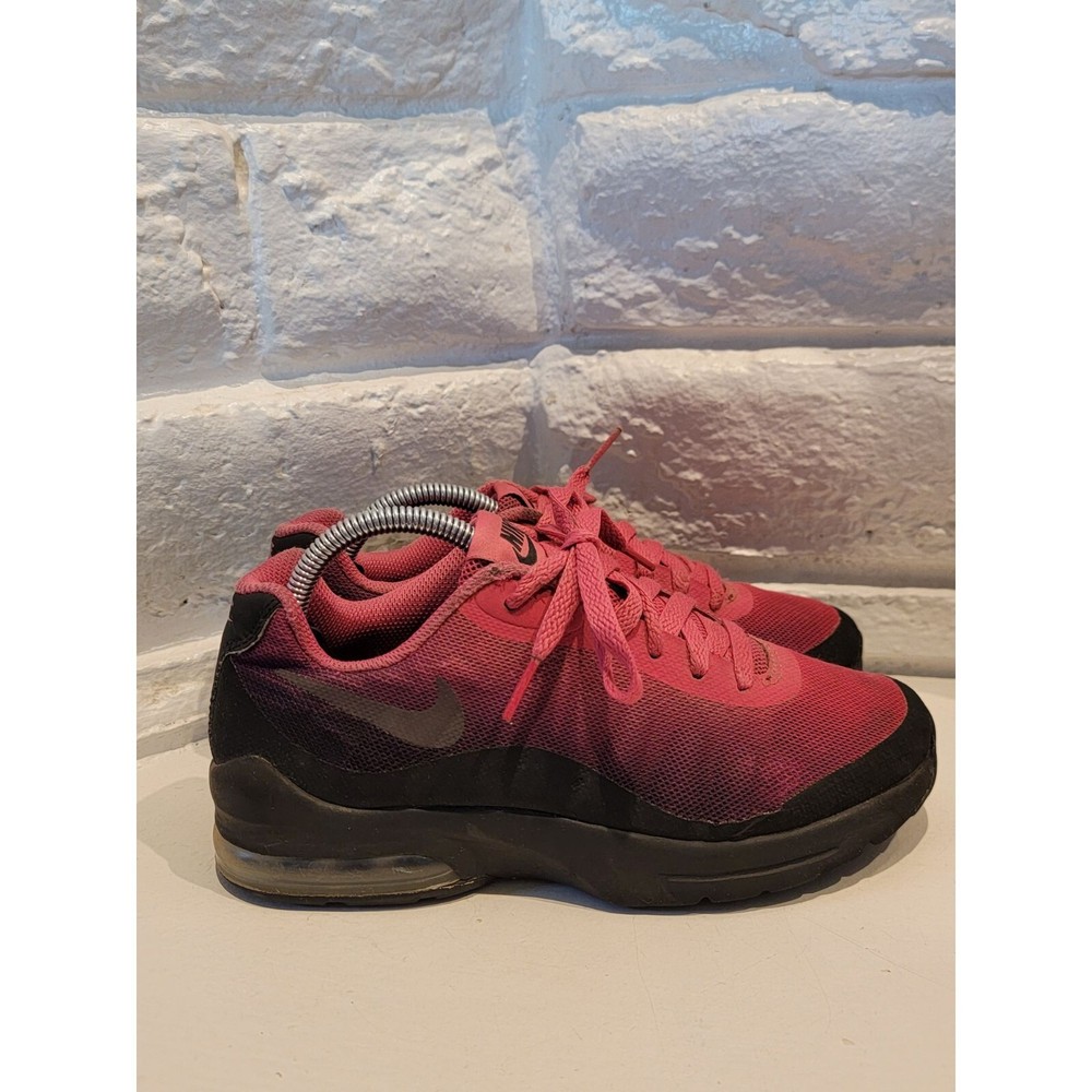 Nike Air Max Invigor GS Size 3.5Y Kids Pink Black Sneaker Shoes CZ4193-002