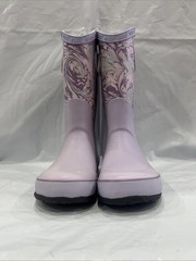 Bogs Spring Marble 79085-119 Rain Boot Kid 13 Purple Waterproof Mid Calf EBS2172