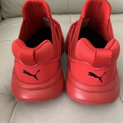 PUMA BOYS ENZO NEXT SLIP ON SNEAKER – RED Size11
