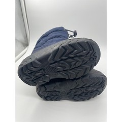 Kamik Kids Navy Blue Waterproof Winter Snow Boots Front Zip Size 7 Toddler