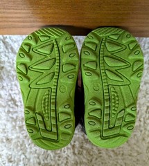 Kamik Snowbug 5 Winter Boots Charcoal/Green Toddler Size 5 Waterproof Insulated