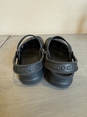 Crocs Kids Unisex Black Double Strap Clog Comfort Slip-on Shoes Unisex 2 4