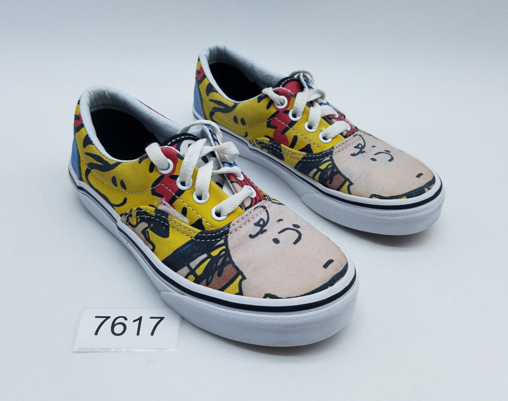 Vans x Era Peanuts Kid’s Size 1 Sneakers Multicolor *See description