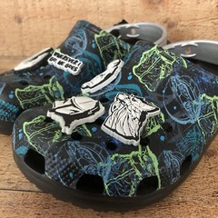Crocs Star Wars Mandalorian Mens Sz 3 Womens 5 Clog Classic The Child 207509-0C4