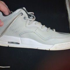 Model: Jordan Courtside 23, styled after the Air Jordan 3.Color: Grey Fog / Dark