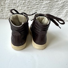 Gianfranco GF Ferre Embossed Leather Baby Boots Unisex EU 20 US 4.5 Brown Italy