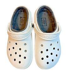 Crocs Classic Lined Clog White Mens 6 Women’s 8