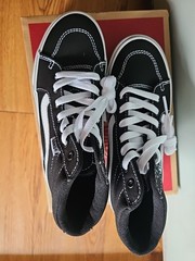Vans Fillmore High Top Size US 2.0 /EU 32.5 Kids Black And White