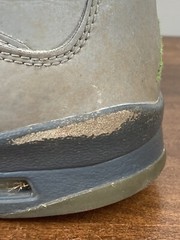 Air Jordan 5 Retro Light Mint Green Light Grey Dark Grey Size 5.5Y DQ3734-003