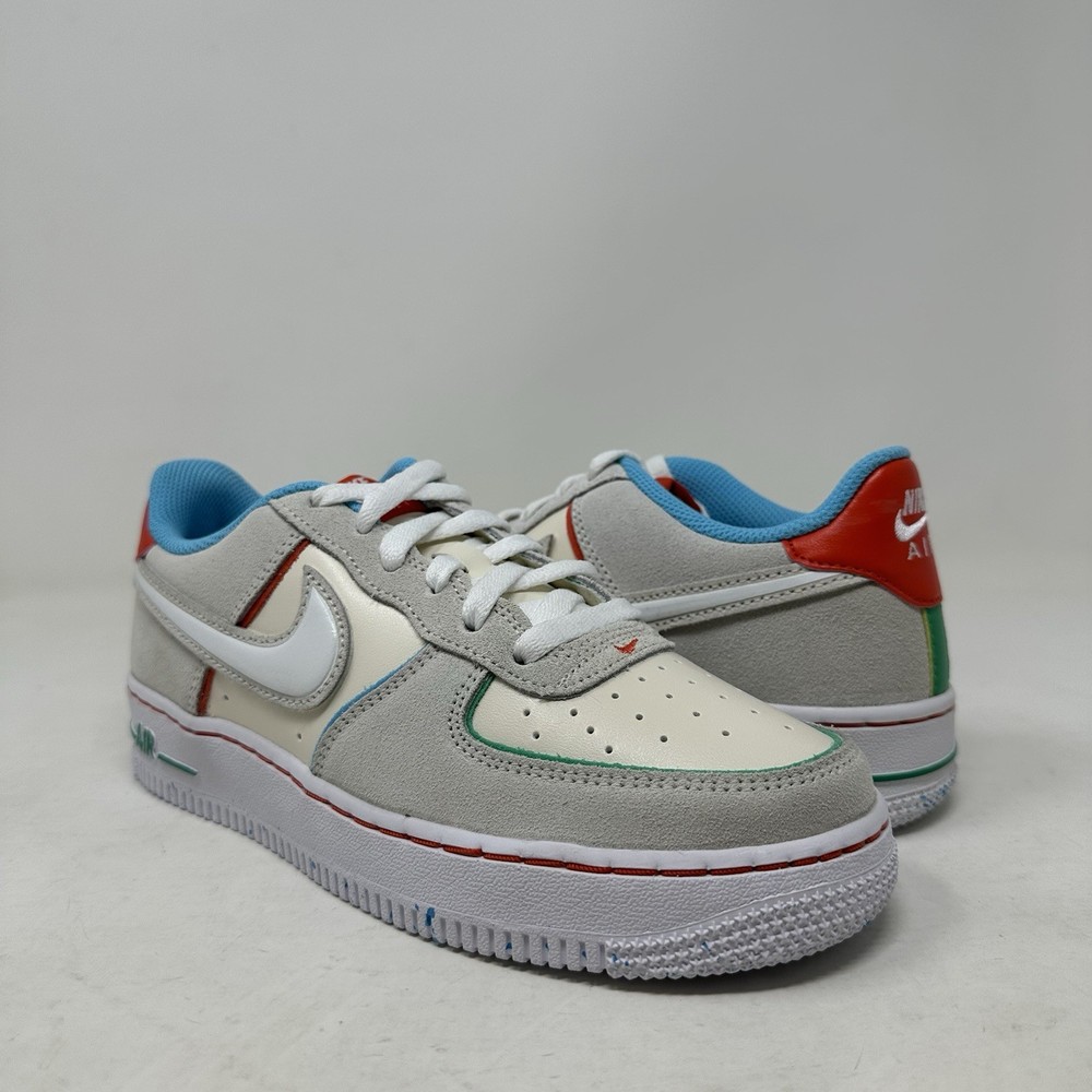 Size 5.5Y- Nike Air Force 1 Low LV8 “Holiday Cookies” 2023 W/Box – FQ8350-110