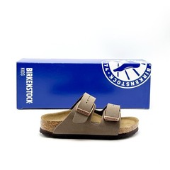 *NEW* Unisex LITTLE KIDS BIRKENSTOCK Arizona Birkibuc MOCHA BROWN (0552893) 👍