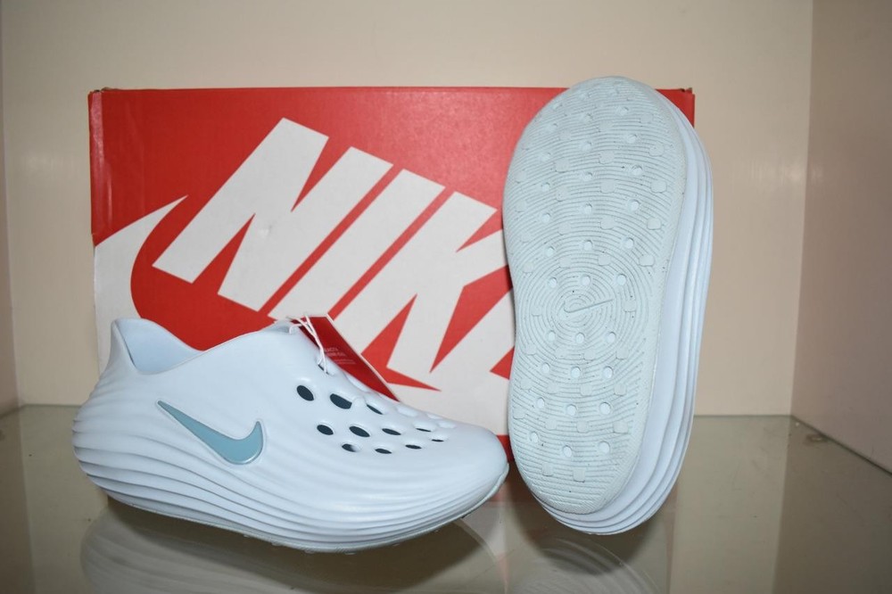 Nike Reactx Rejuven8 Slip on Little/Big Kid Sandals (Glacier Blue) IF1746 400