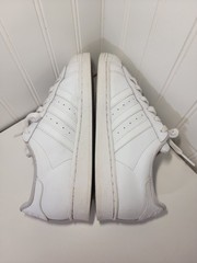 Adidas Superstar Junior EF5399 Sneaker Kids US 6.5 Triple White Leather Shoes