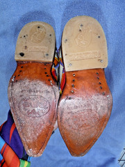 PATCHWORK LEATHER~KIDS COWBOY BOOTS~COLORFUL~WESTERN SQUARE TOE~HECHO EN MEXICO!