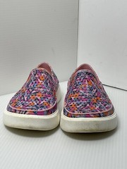 Crocs Citilane Roka Graphic Floral Print Perforated Slip On Loafer Kids Size C8