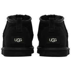 UGG Classic Ultra Mini Boot Black 1130750K-BLK Kids New