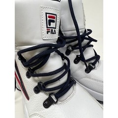 Fila Size 6 Youth Unknown Territory High Top Sneaker Boot White