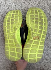 Nike Pendleton Multicolor Kids Athletic Sneakers 6Y Black Yellow 826493-943