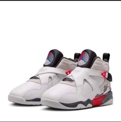 Nike Jordan 8 Retro PS Bugs Bunny White Black True Red 305369-100 Y Size 2Y