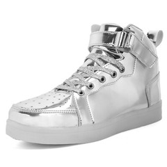 Kids LED Light Up Shoes Cool Boys Girls Luminous Flashing Trainers Sneakers Gift
