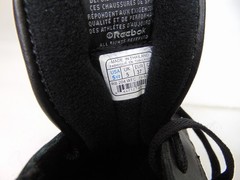 Reebok Classic Black Leather Sneakers Youth Kids Shoes Size 5.5 M, Lace Up