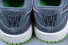 Nike Dunk Low SE TD Iron Grey Ghost Green Toddler Size 10C DQ6217-001 NEW