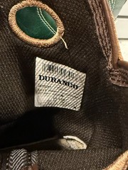 Durango DETOZ24Y Kids Green Western Boots Size 4.5