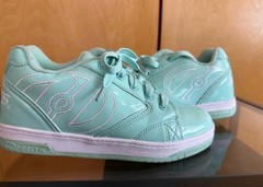Heelys 770363 Mint Green White Kids Casual Sneaker with Wheels US Size 6