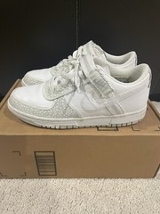 Nike Vandal Low Athletic Leather Sneakers WHITE GRAY- MEN SIZE 6.5