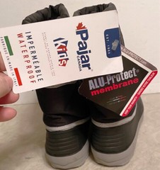 PAJAR CANADA WATERPROOF BOOTS UNISEX KIDS US 2Y-MADE IN ITALY-BRAND NEW w/TAGS