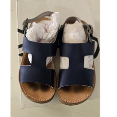 Freshly Picked Concord Sandal Navy Leather Size 9 Unisex Kids