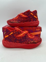 Puma X Lamelo Ball MB.05 Youth Size 6 Red Basketball Athletic Shoes 312252 01