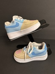 Nike Air Force 1s featuring hand-painted Disney’s Moana Size 7 Child